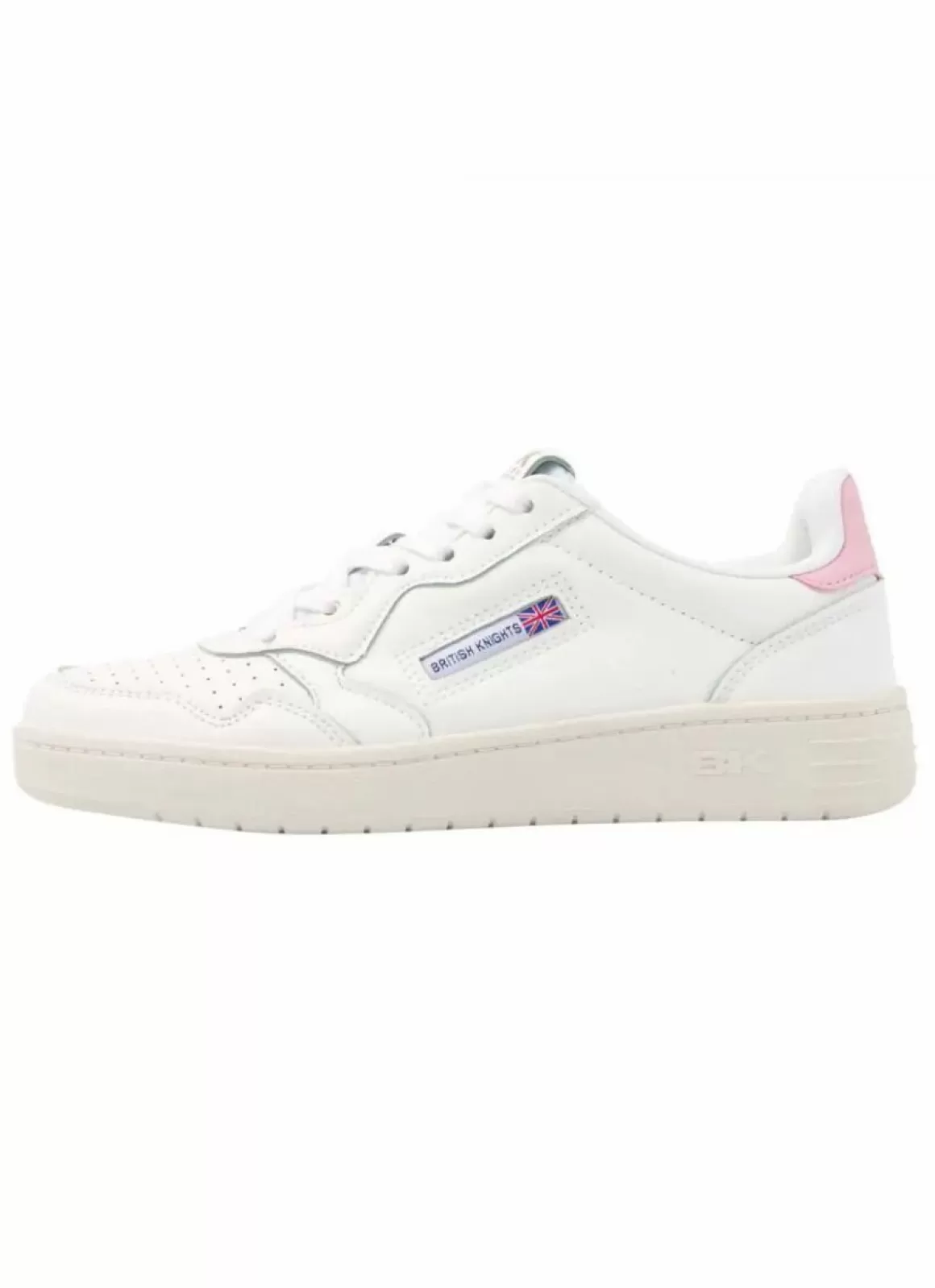 Damen Danefæ British Knight Noors White/Baby Pink