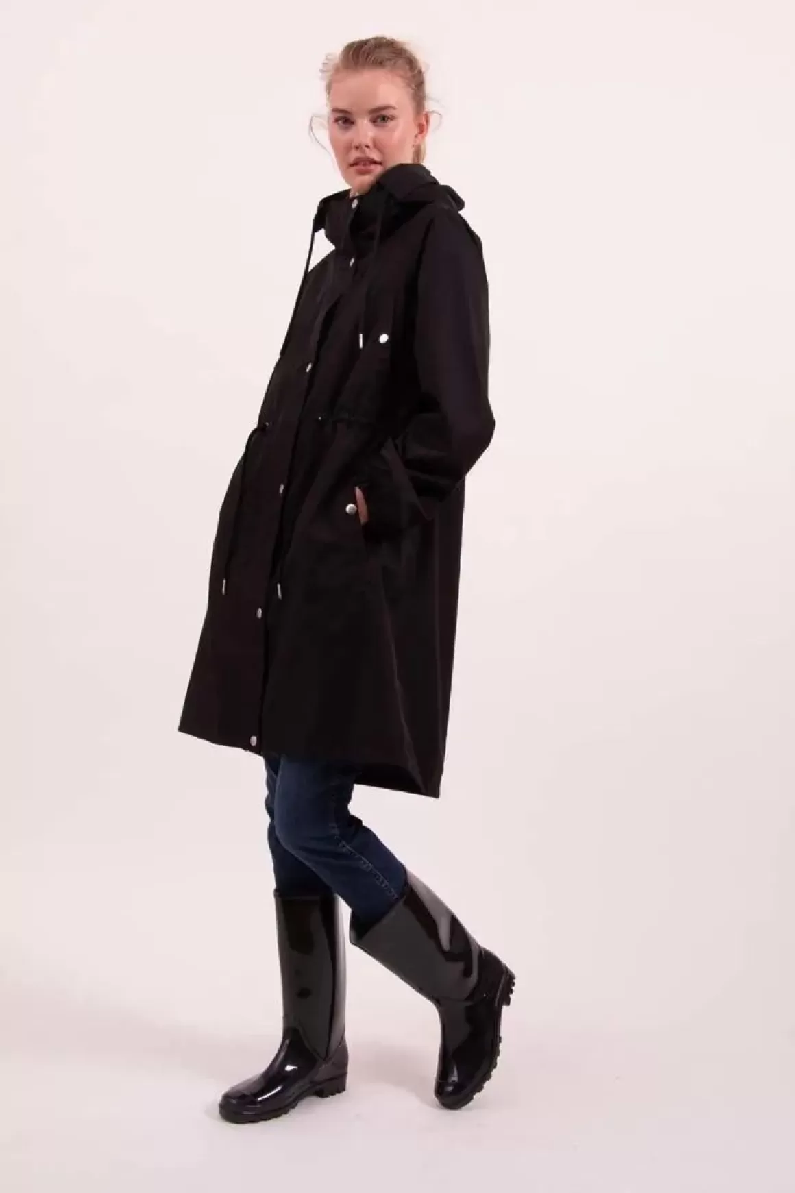 Damen Danefæ Danaalborg Raincoat Black