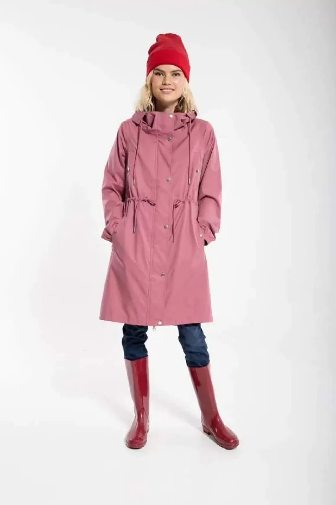 Damen Danefæ Danaalborg Raincoat Vintage Rose