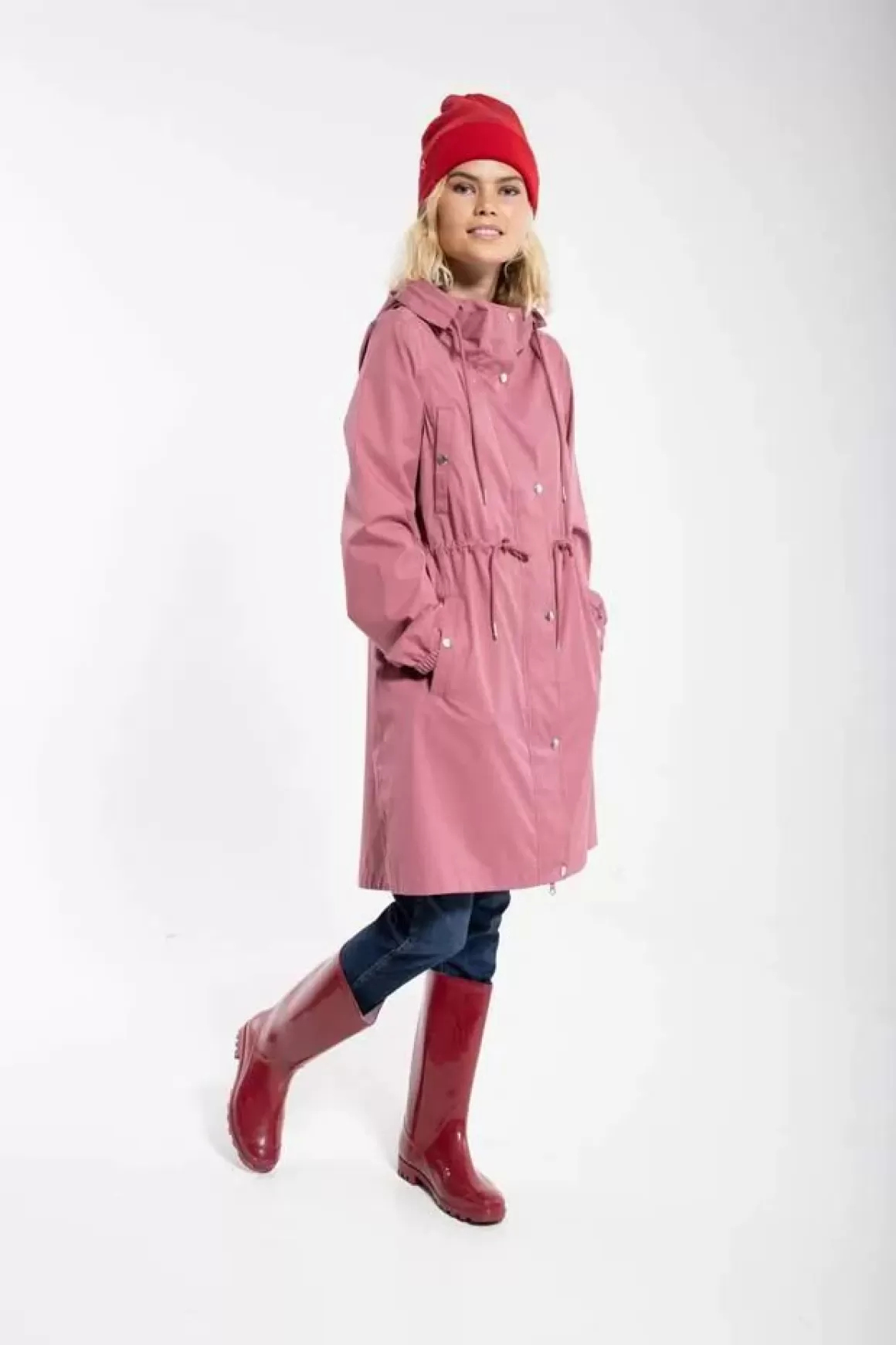 Damen Danefæ Danaalborg Raincoat Vintage Rose