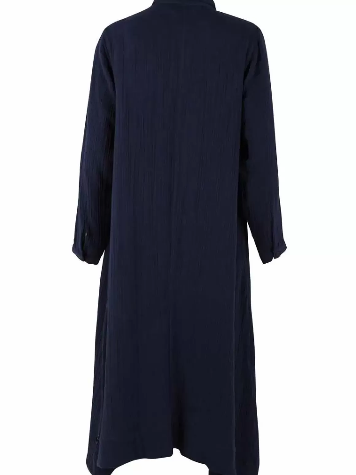 Damen Danefæ Danapril Ls Heavy Cloth Dress Dark Navy