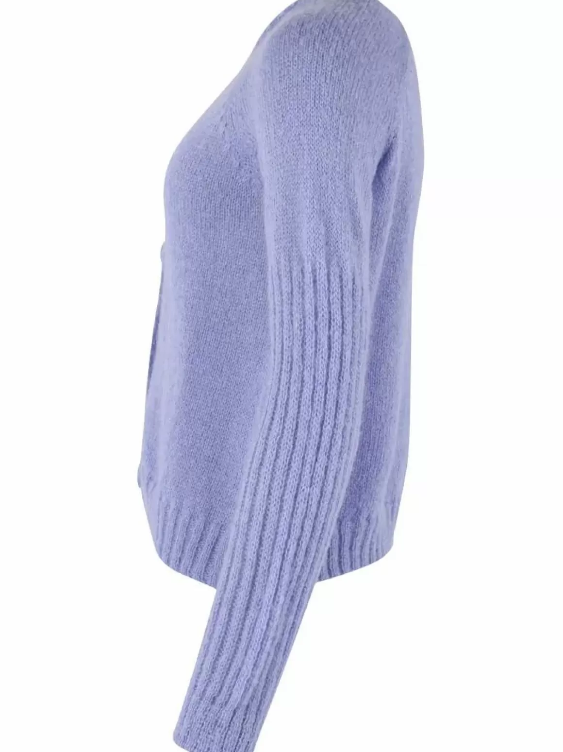 Damen Danefæ Danarnaq Wool Cardigan Ice Viola