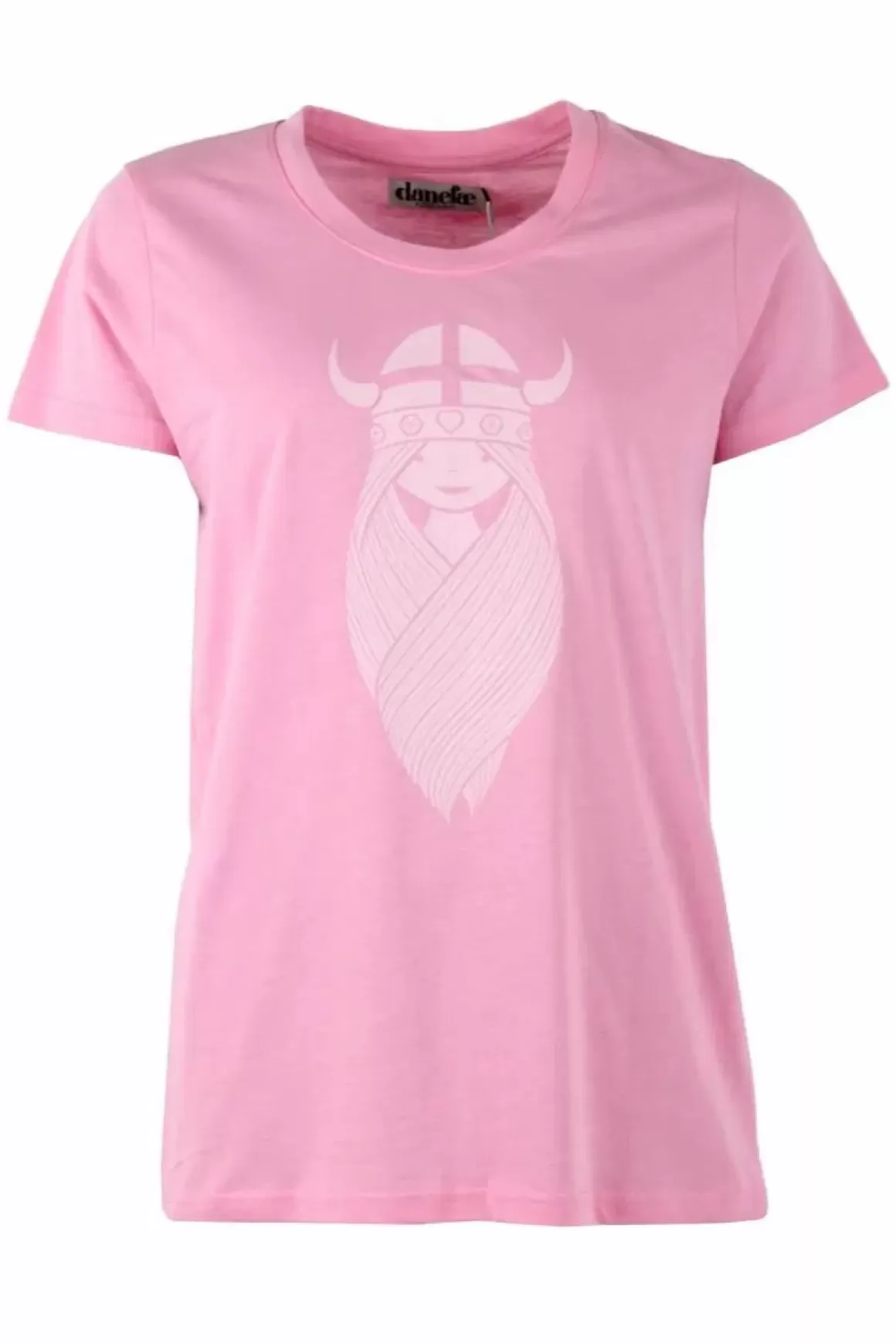 Damen Danefæ Danebasicladies Ss T Warm Rose Freja