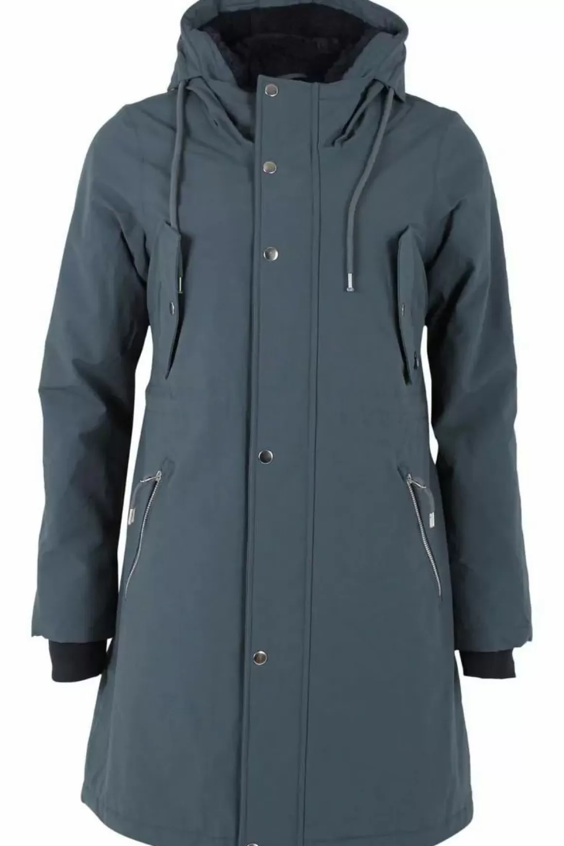 Damen Danefæ Danebeate Winter Parka Blue Steel