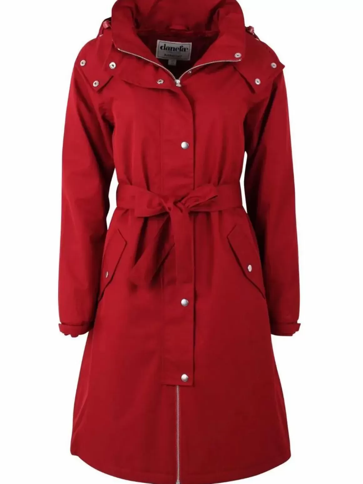 Damen Danefæ Danebornholm Winter Rain Dark Red