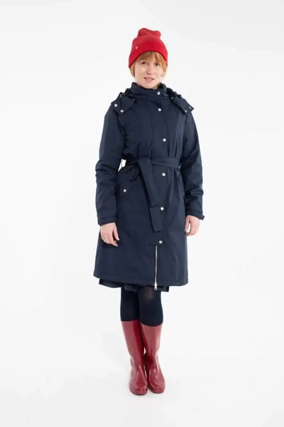 Damen Danefæ Danebornholm Winter Rain Dk Navy