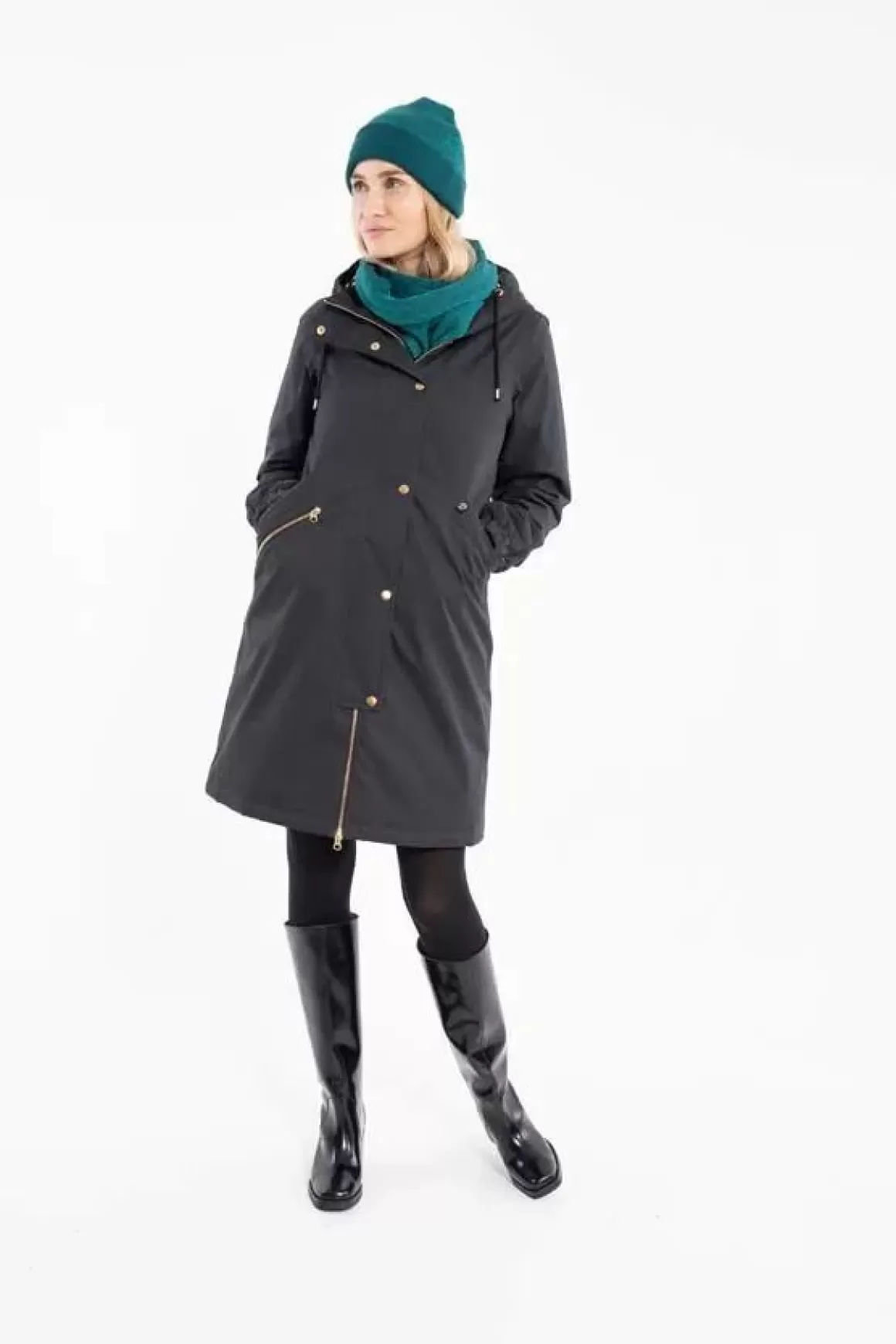 Damen Danefæ Danebrunhilde Winter Parka Black