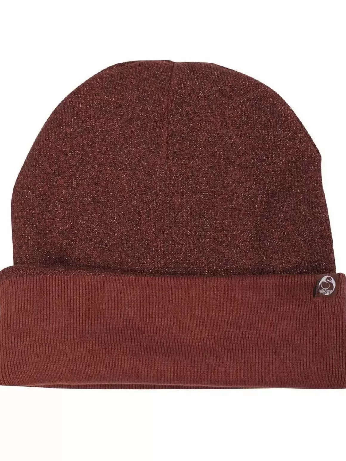 Damen Danefæ Danecarmen Beanie Cognac/Bronze Glitter