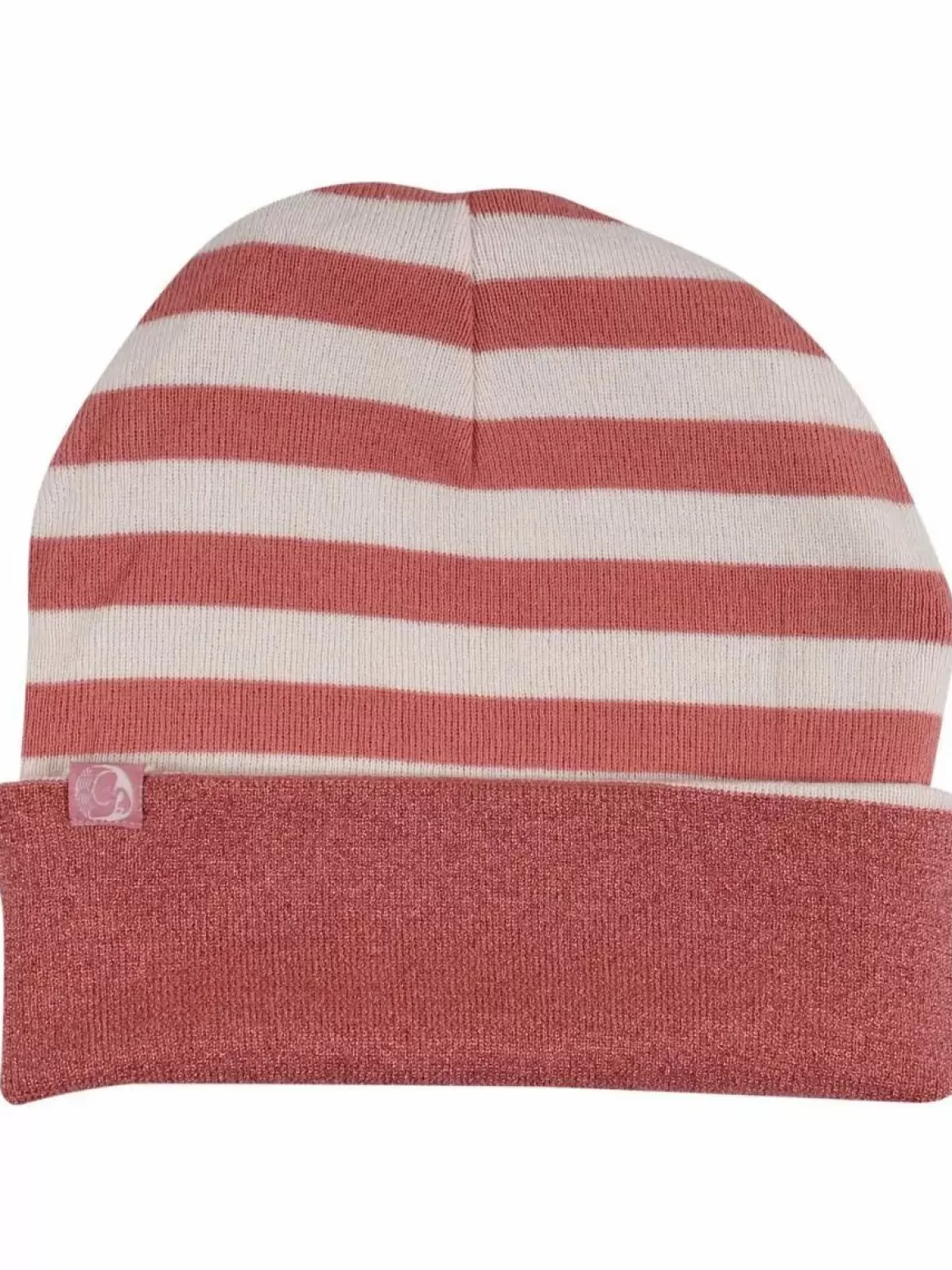 Damen Danefæ Danecarmen Beanie Rose Beige W. Glitter/Rose Beige_Offwhite