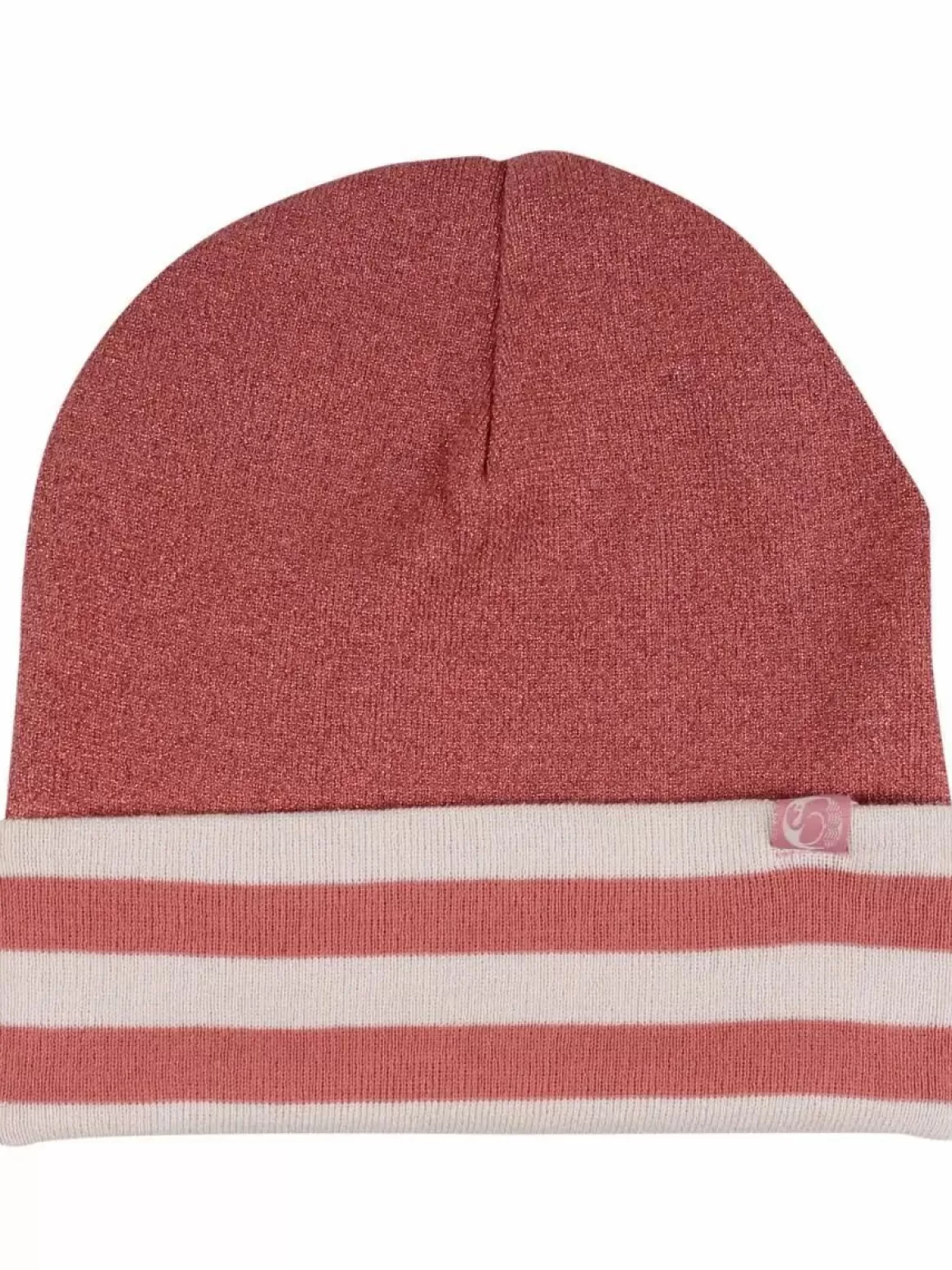 Damen Danefæ Danecarmen Beanie Rose Beige W. Glitter/Rose Beige_Offwhite