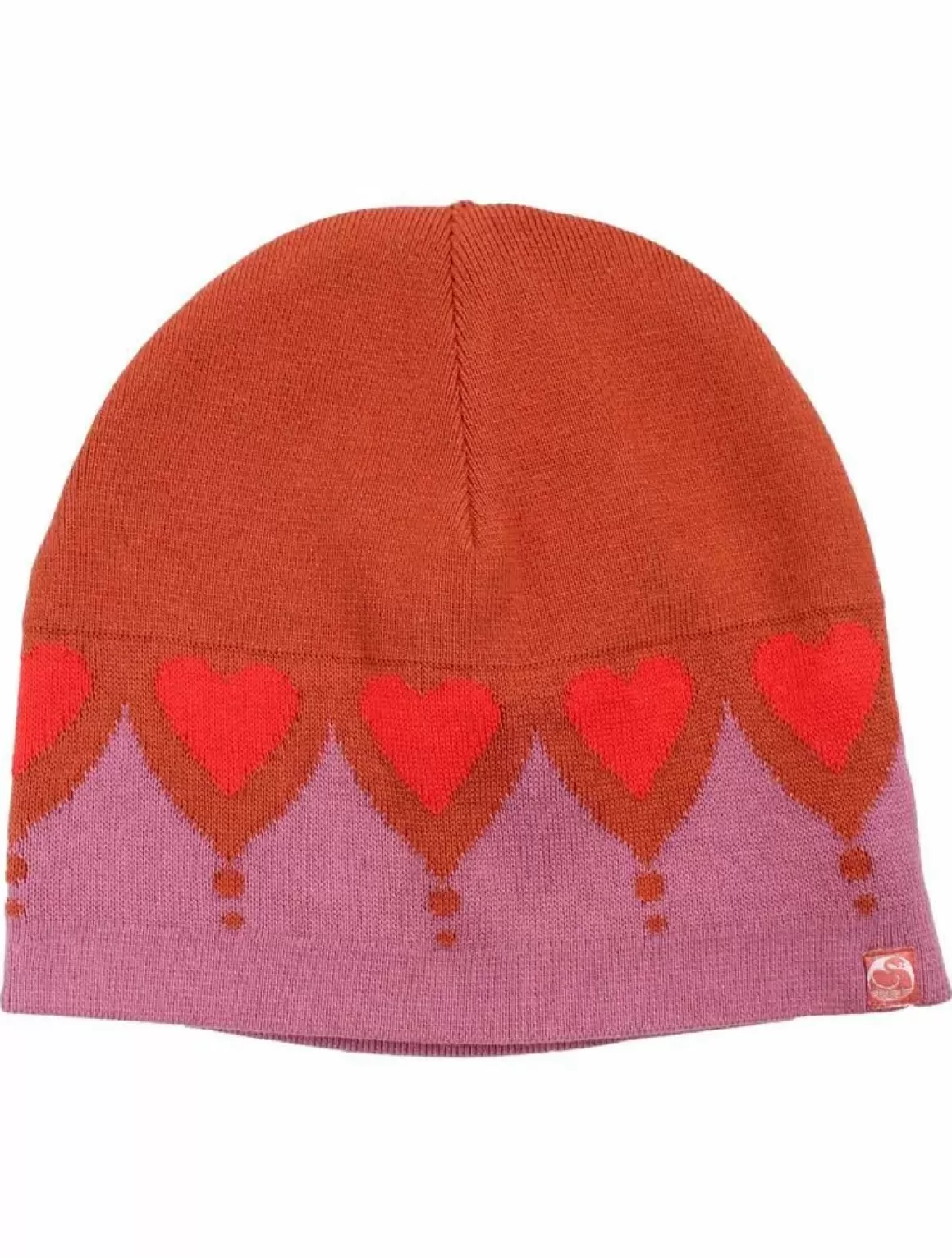 Damen Danefæ Danecarmen Beanie Rust/Old Rose