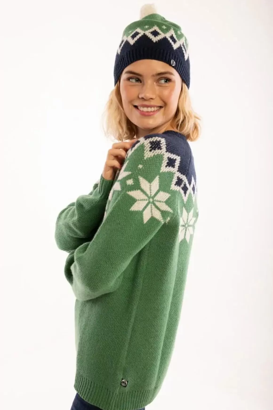 Damen Danefæ Danecountry Beanie Green