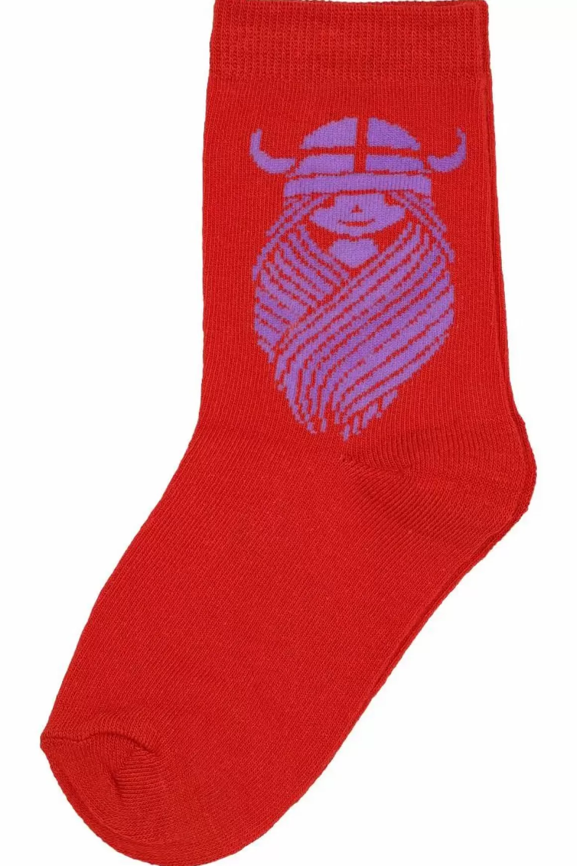 Damen Danefæ Danedanmark Ladies Socks Bright Red Freja