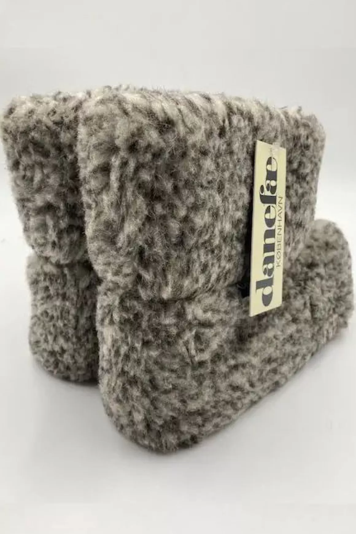 Damen Danefæ Wool Boots Grey