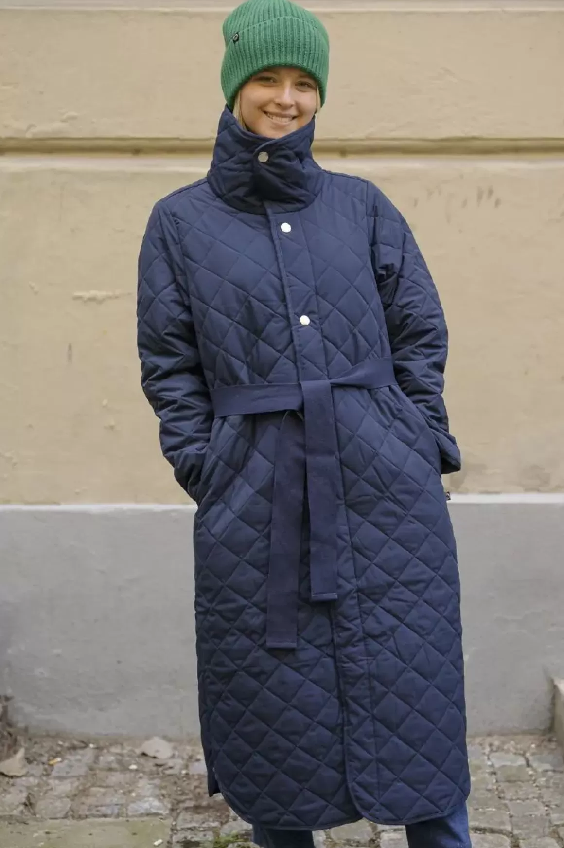 Damen Danefæ Daneglam Thermo Coat Dk Navy