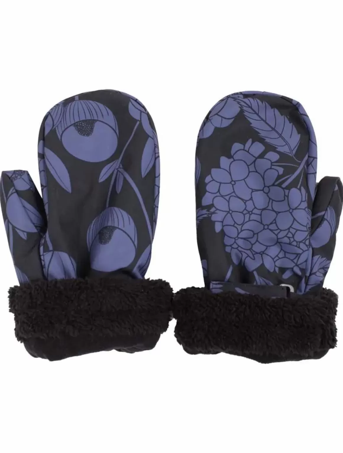 Damen Danefæ Danehandy Mittens Black Hortensia