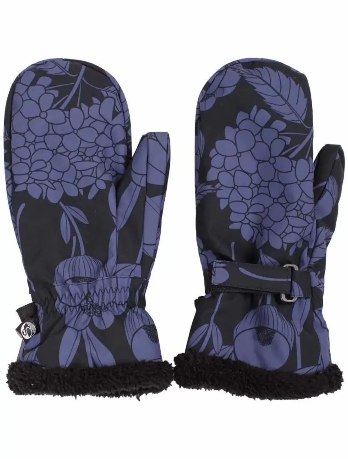 Damen Danefæ Danehandy Mittens Black Hortensia