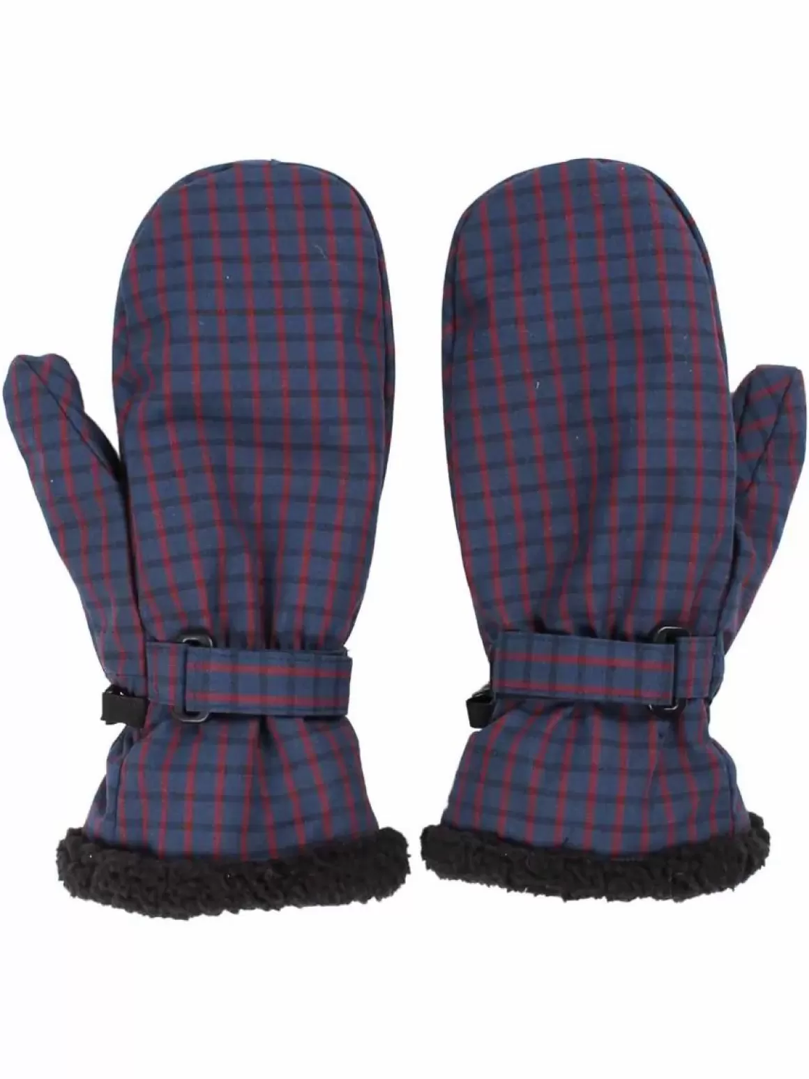 Damen Danefæ Danehandy Mittens Marine/Black/Redwine