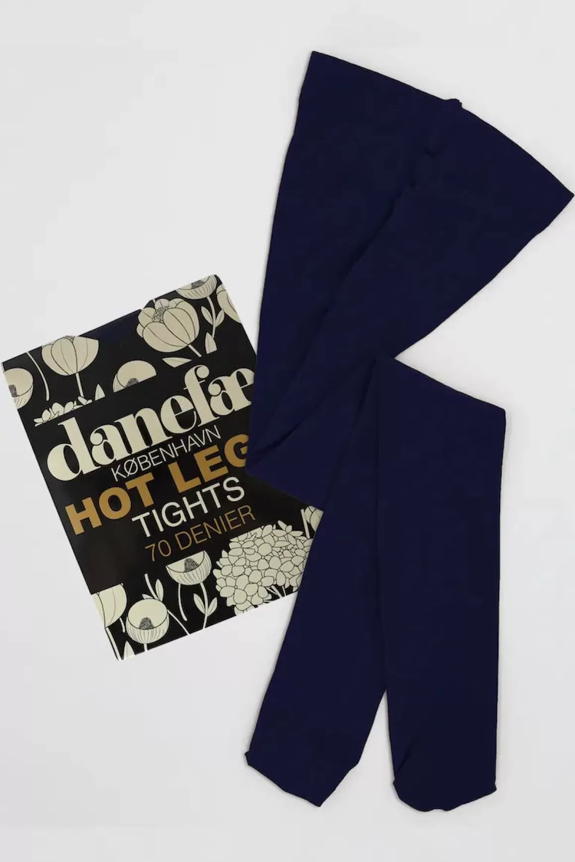 Damen Danefæ Danehot Legs Tights 70Den Deep Navy