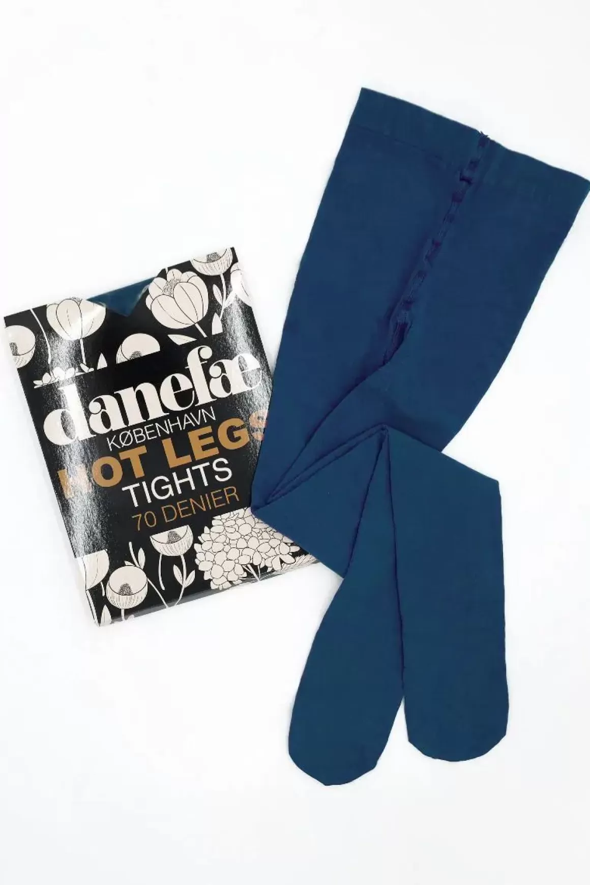 Damen Danefæ Danehot Legs Tights 70Den Navy Peony