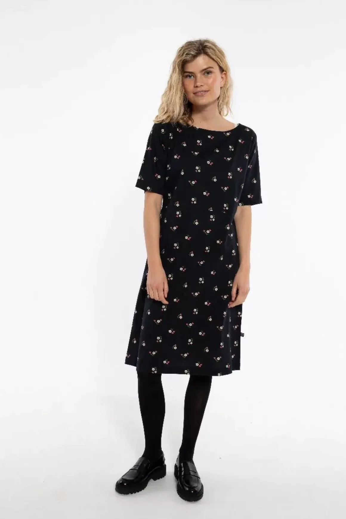 Damen Danefæ Danehyacinth Dress Black Miniflower