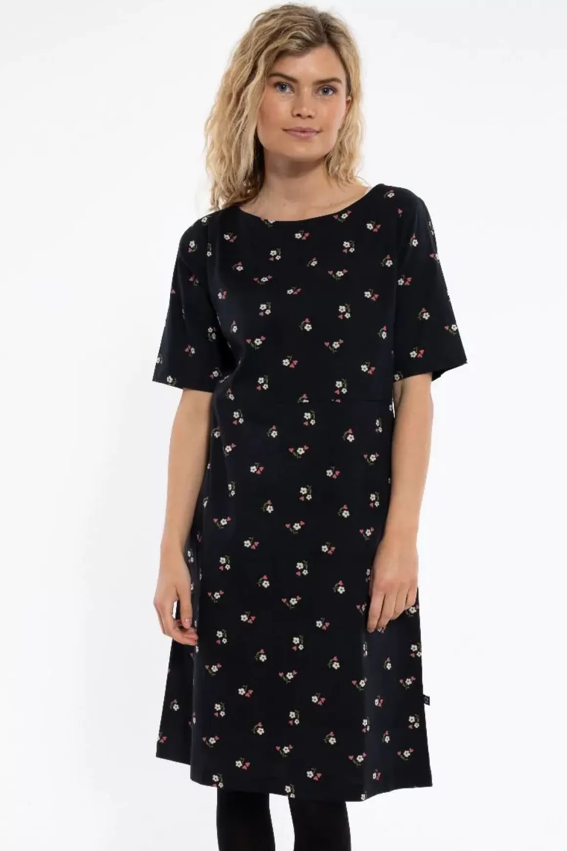 Damen Danefæ Danehyacinth Dress Black Miniflower