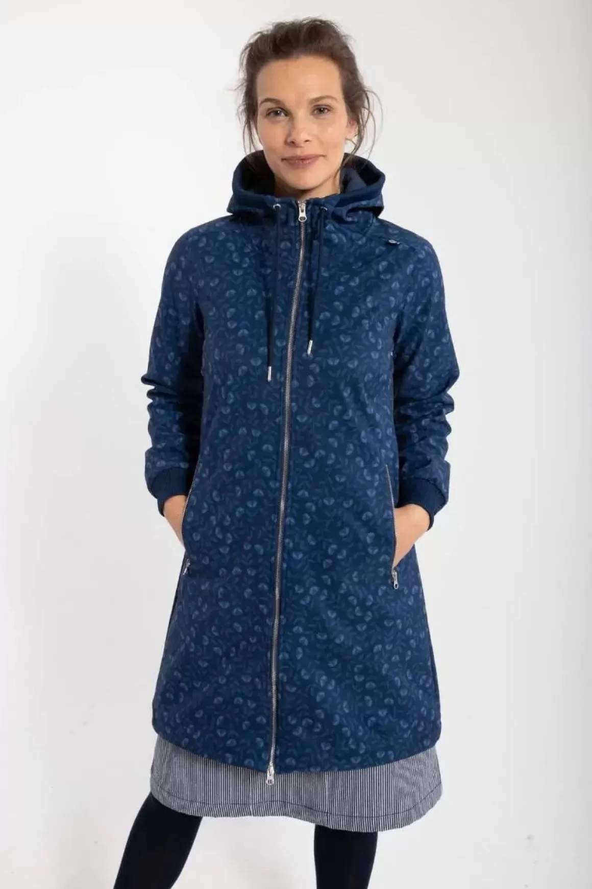 Damen Danefæ Danejane Softshell Marine Fleurie