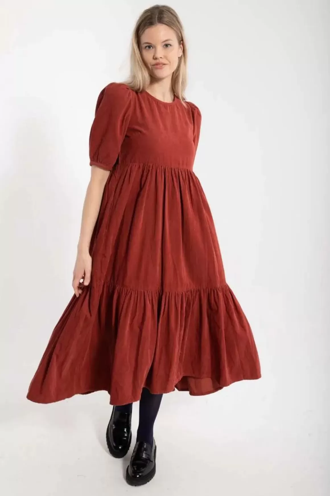 Damen Danefæ Danejuli Cord Dress Old Rose