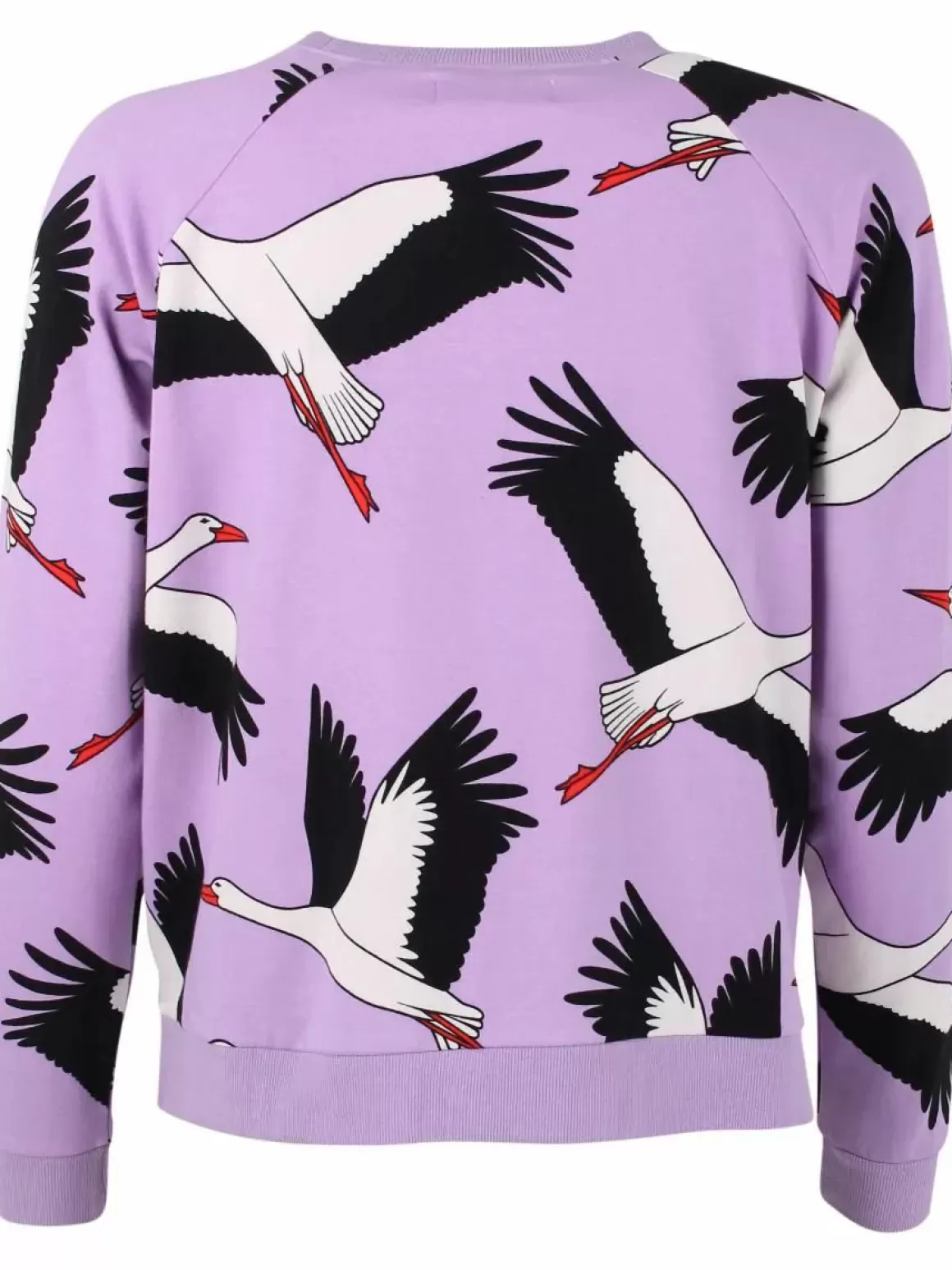 Damen Danefæ Daneklausen Moleton Sweat Viola Big Stork