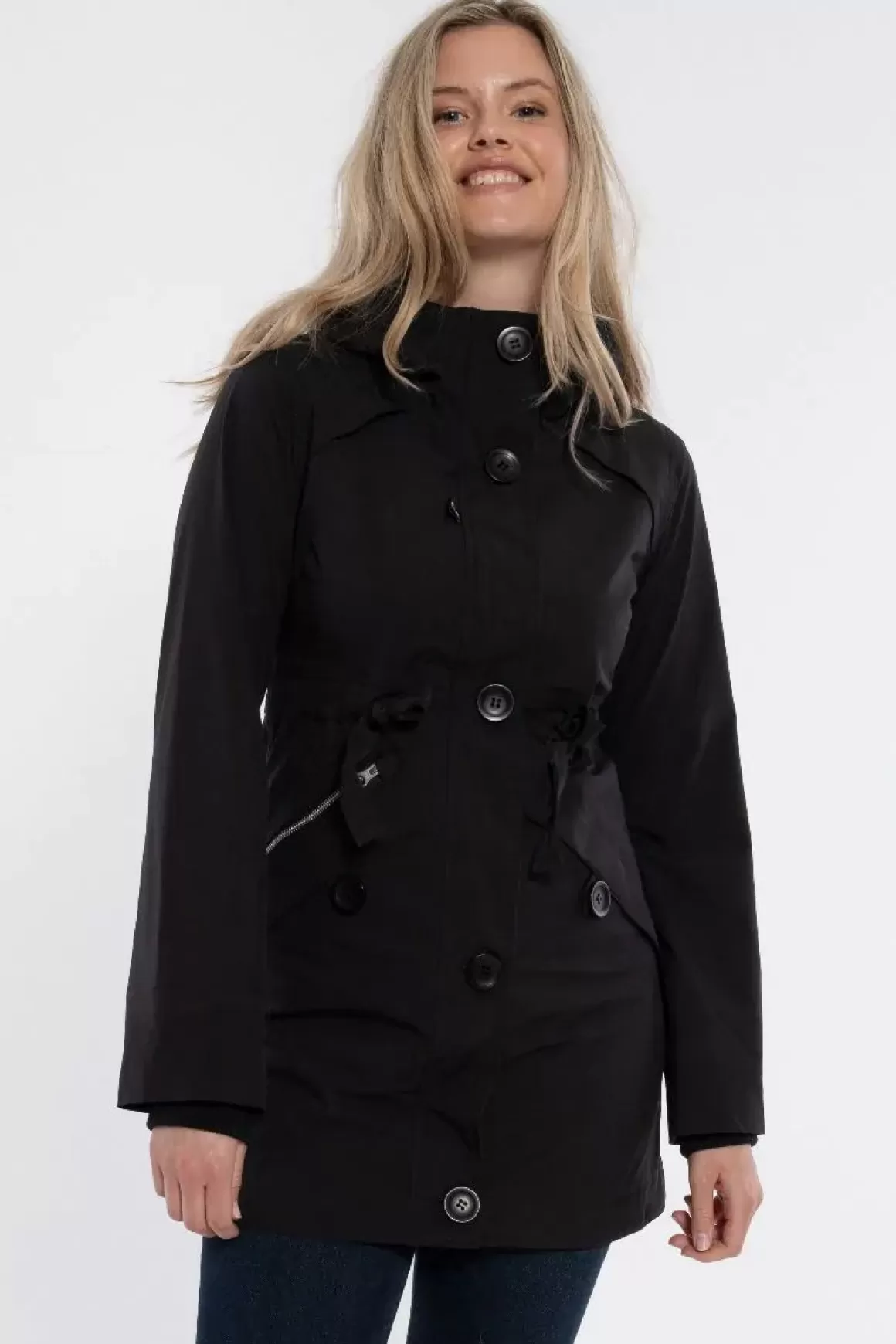 Damen Danefæ Danelene Midseason Jacket Black (Black Liner)