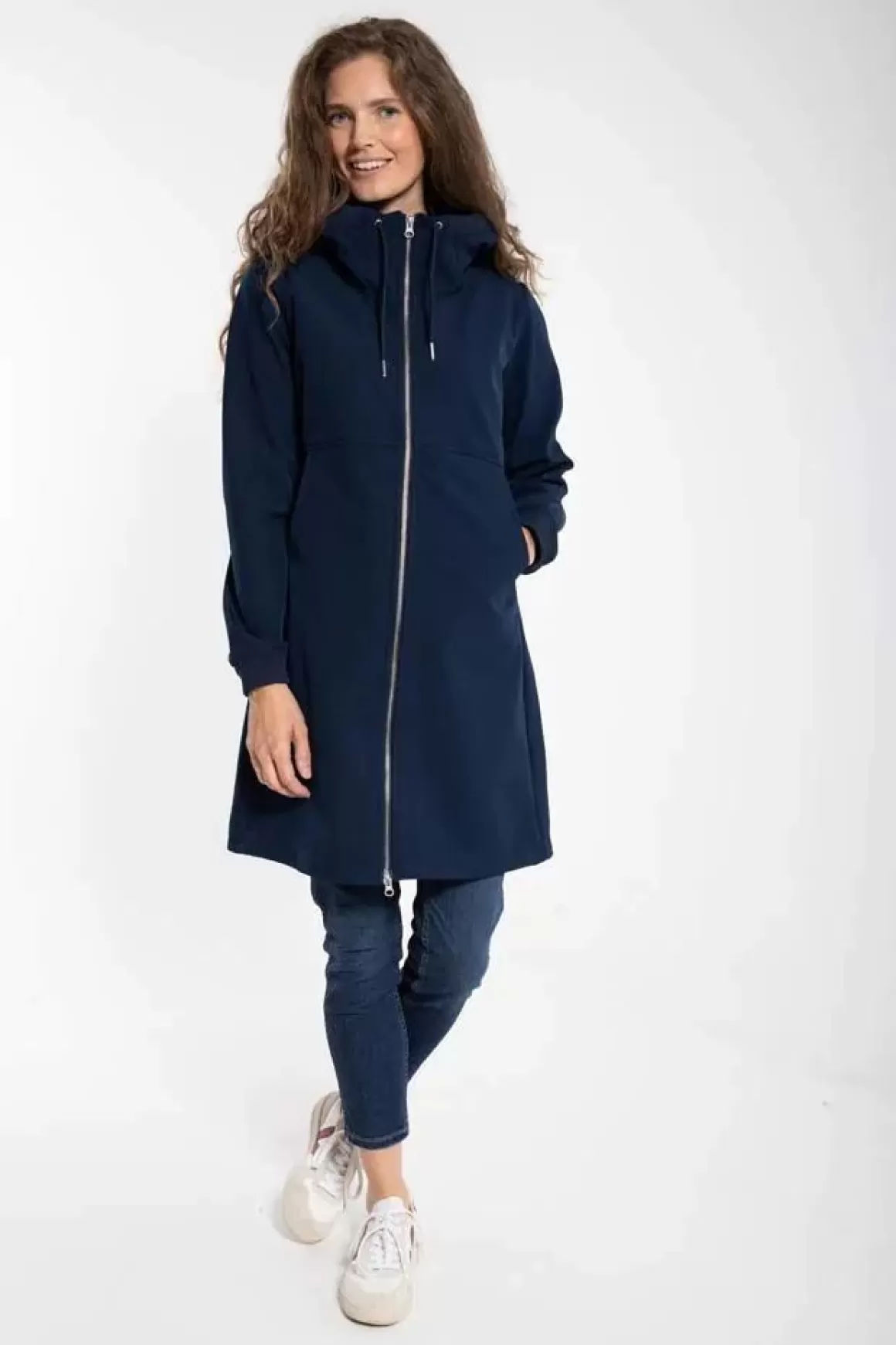 Damen Danefæ Daneline Softshell Navy