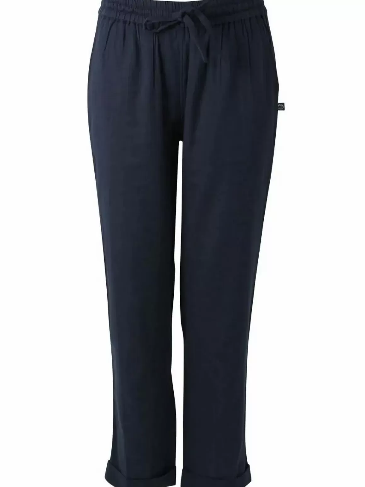 Damen Danefæ Daneliseleje Cloth Pants Dk Navy