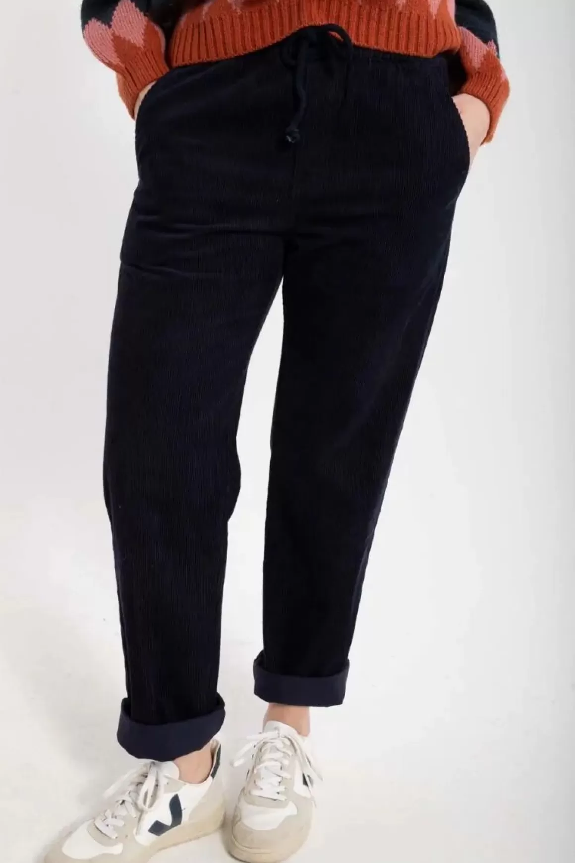 Damen Danefæ Daneliseleje Cord Pants Dk Navy