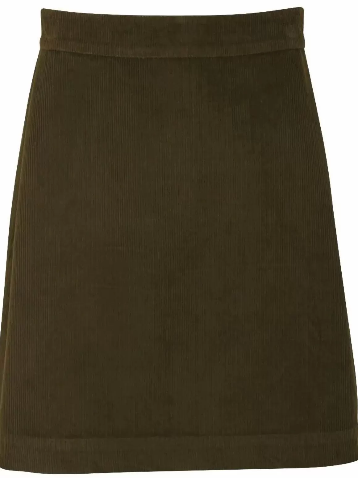 Damen Danefæ Danelondon Cord Skirt Olive