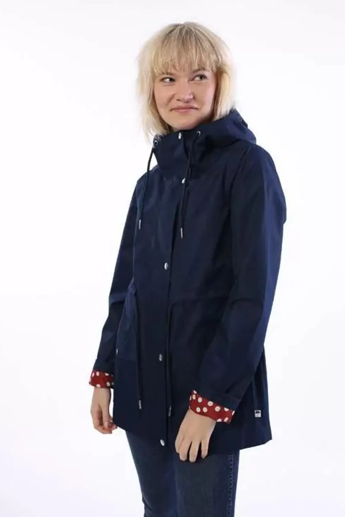 Damen Danefæ Danelotta Rain Coat Navy