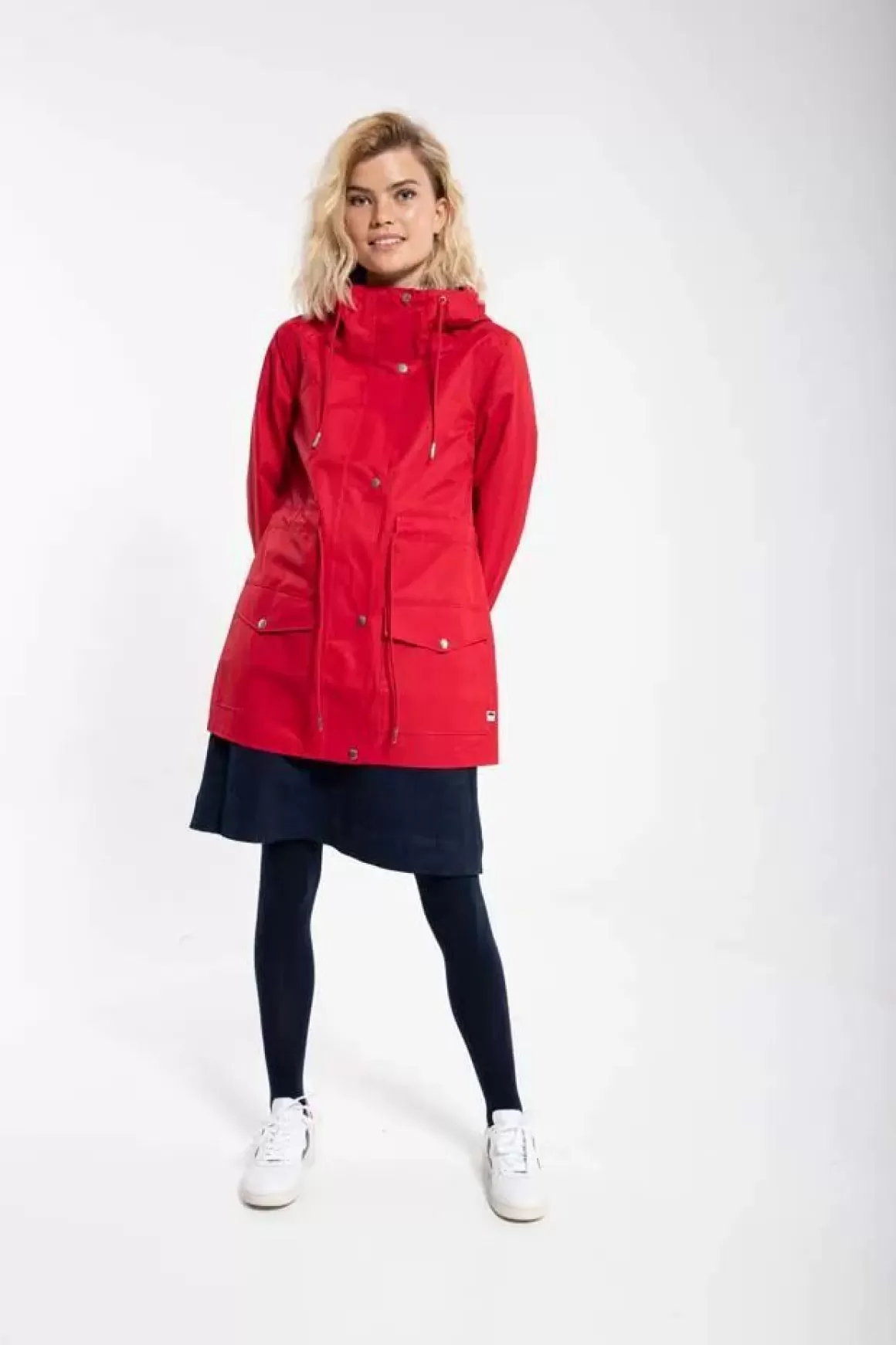 Damen Danefæ Danelotta Rain Coat Red