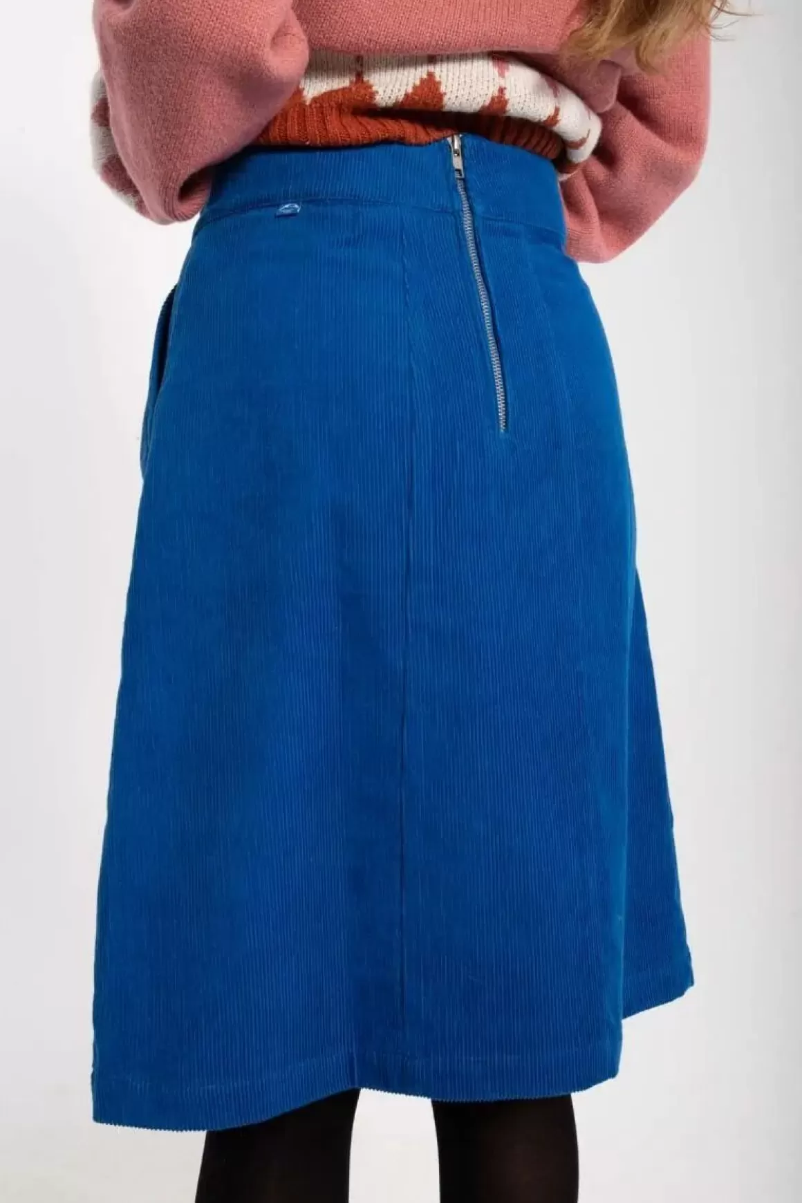 Damen Danefæ Danemaren Cord Skirt Blue