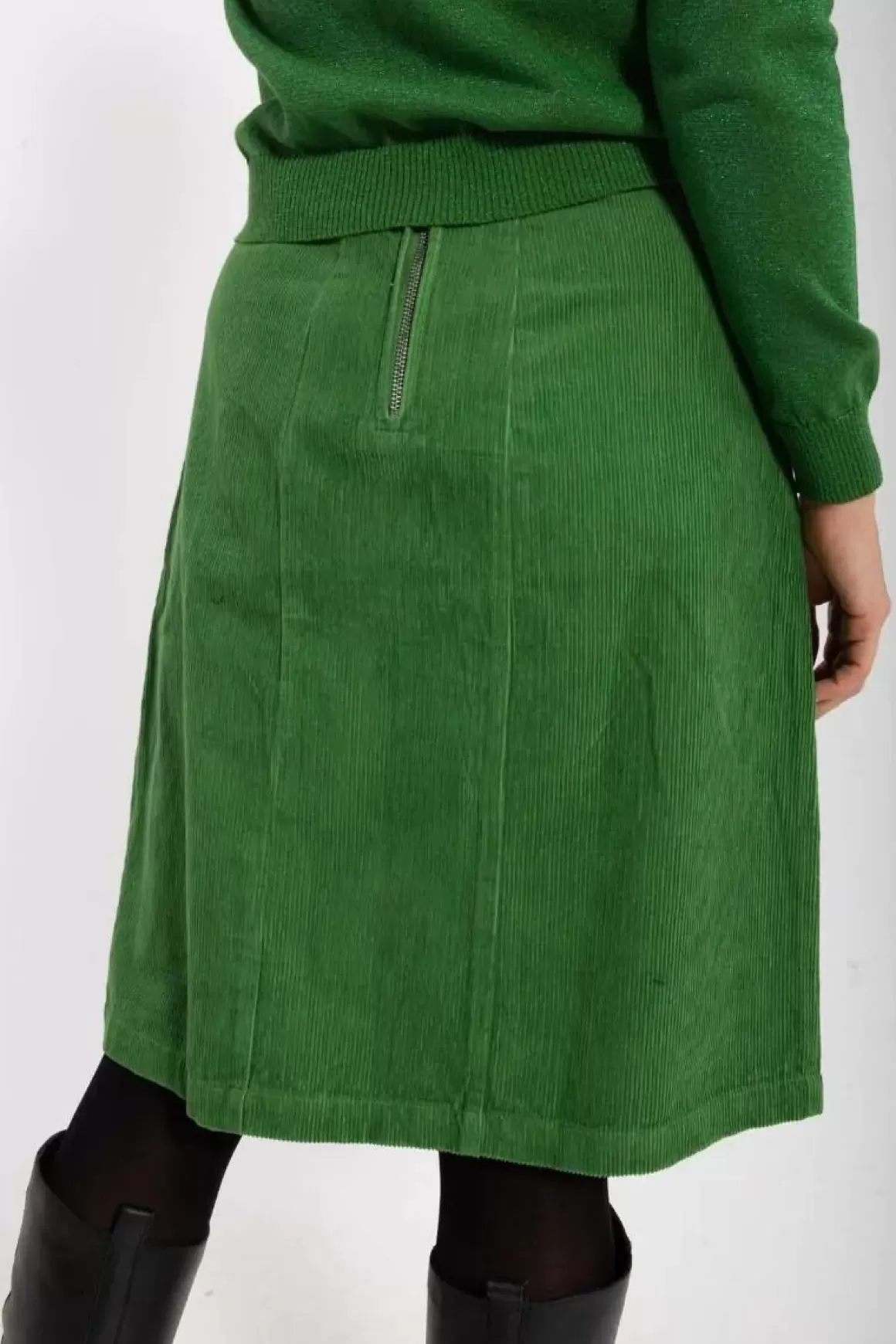 Damen Danefæ Danemaren Cord Skirt Fall Jungle