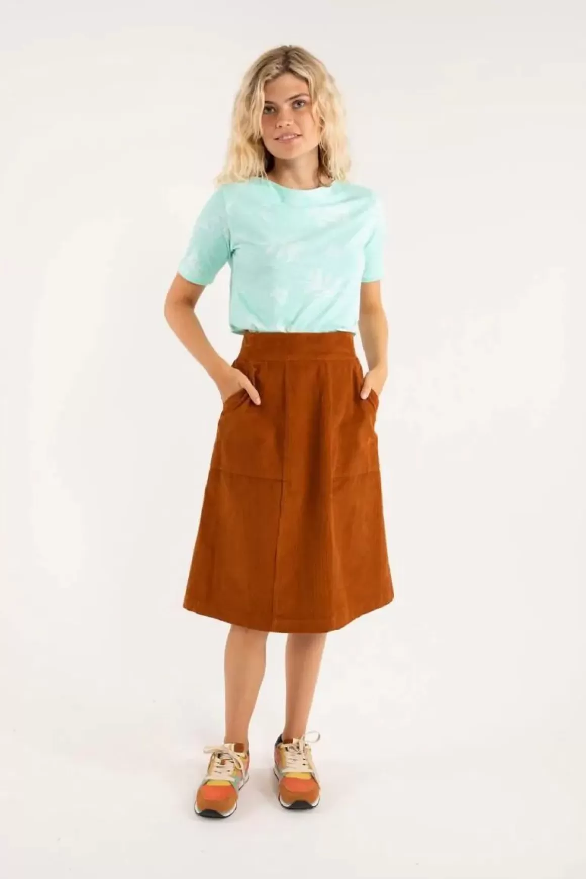 Damen Danefæ Danemaren Cord Skirt Occer