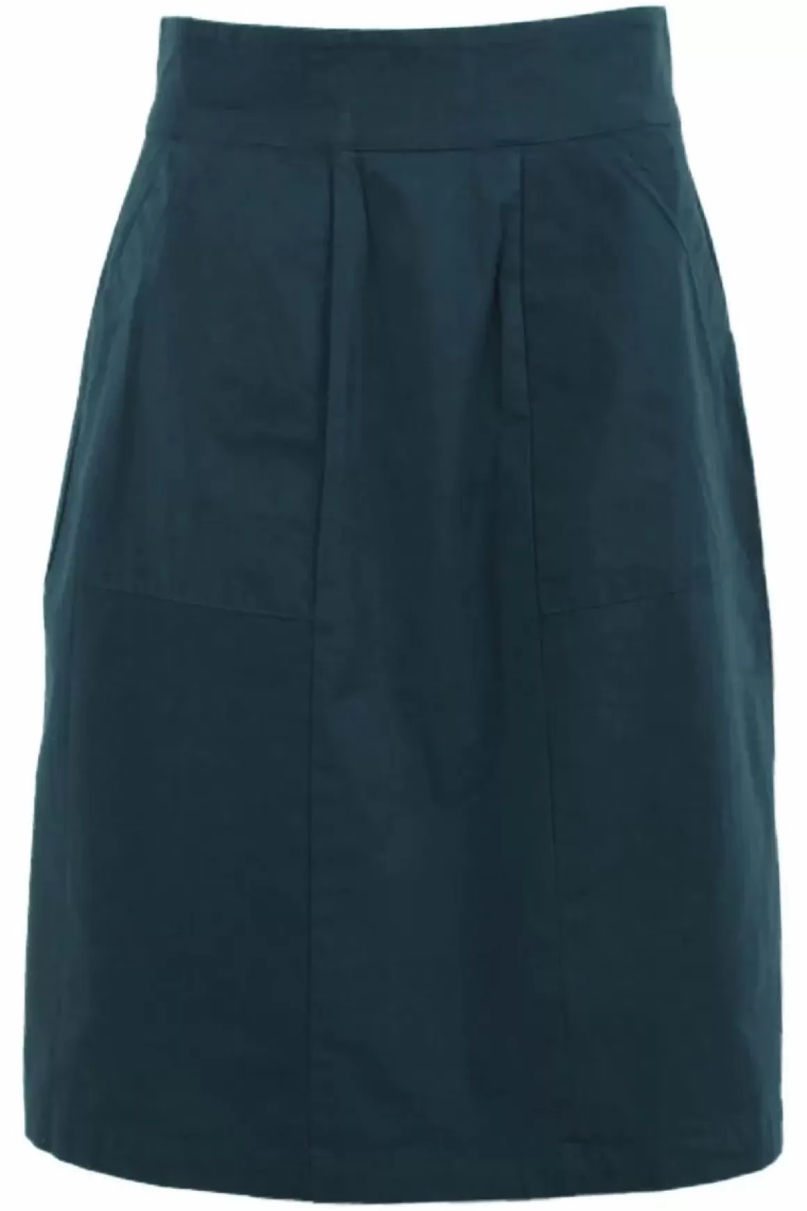 Damen Danefæ Danemaren Poplin Skirt Dark Duck