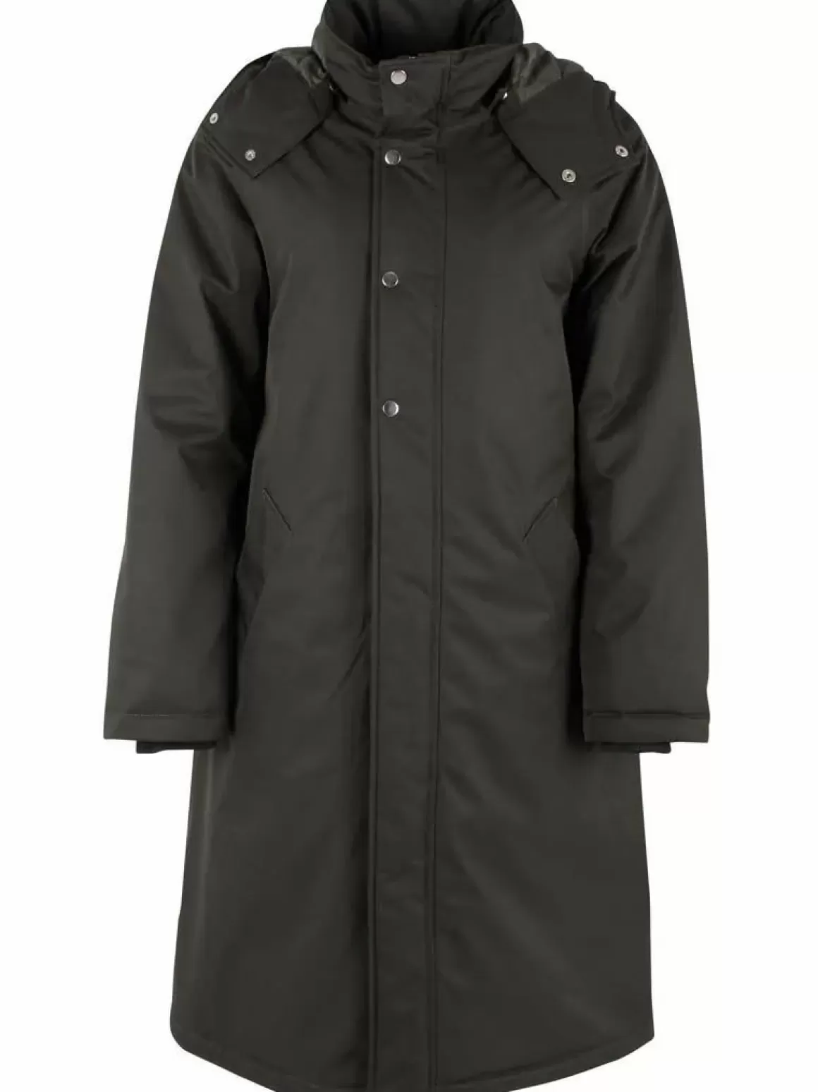 Damen Danefæ Danemargrethe Winter Coat Dark Army