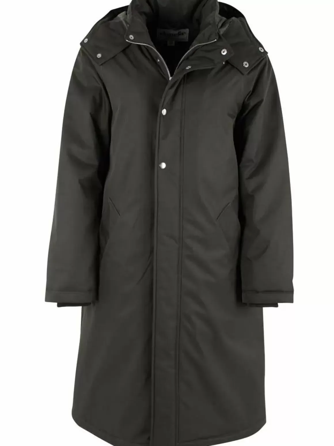 Damen Danefæ Danemargrethe Winter Coat Dark Army