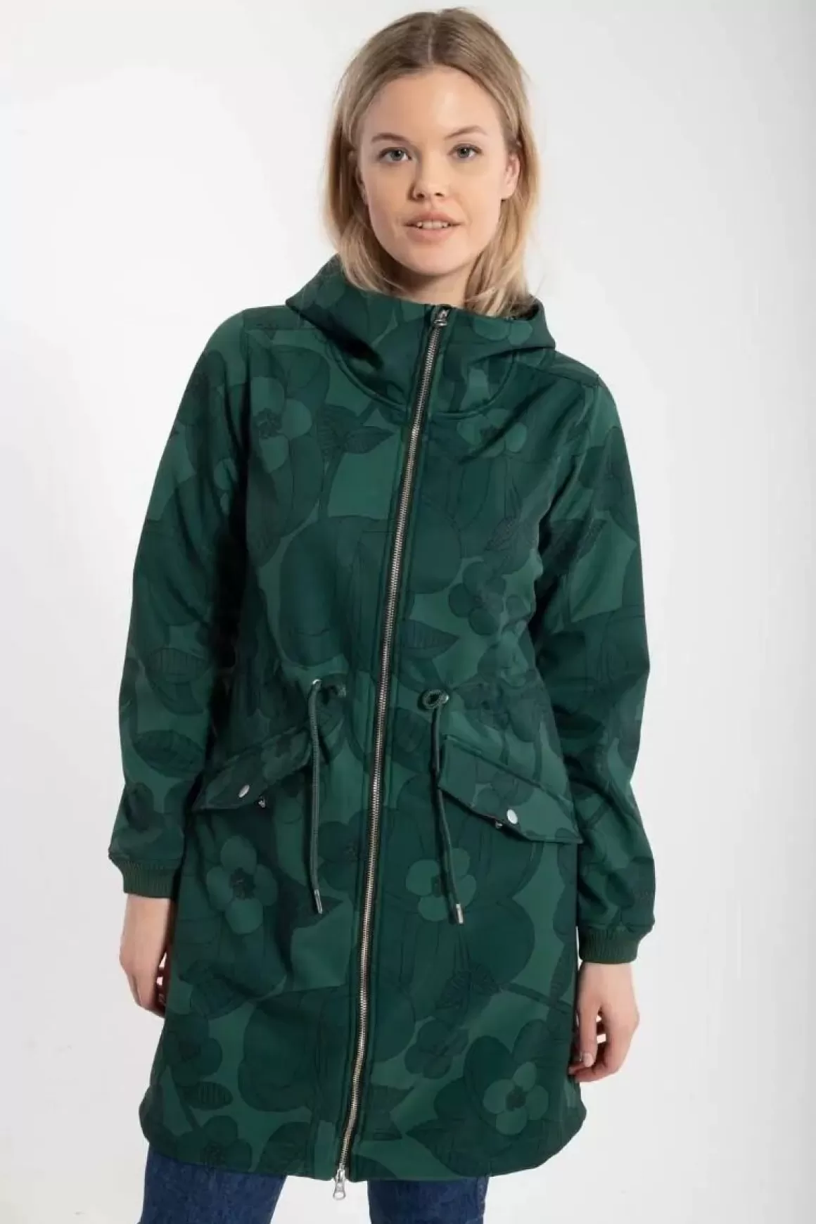 Damen Danefæ Danemarianne Softshell Deep Forest Bloom Boom