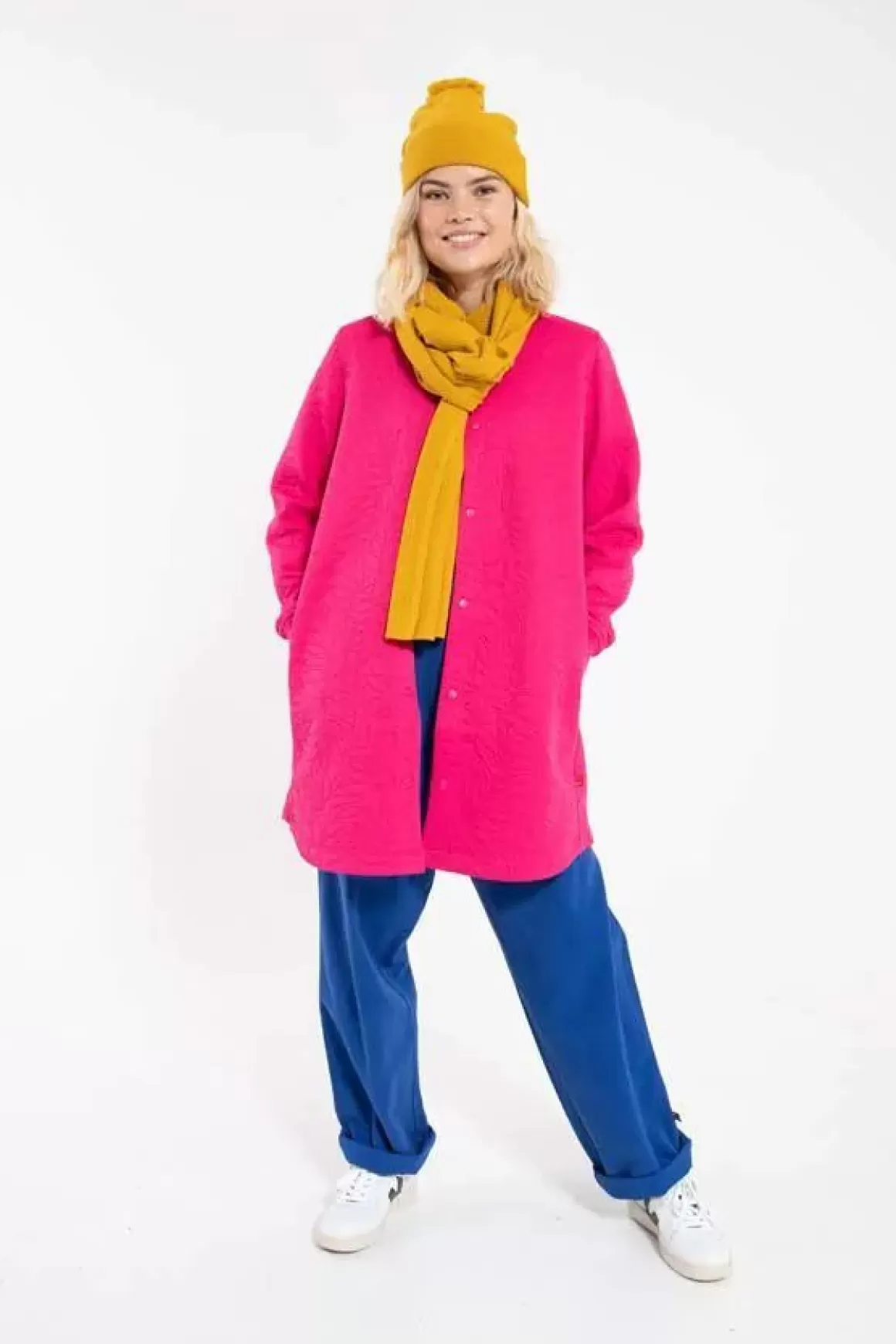 Damen Danefæ Danemaude Thermo Coat Hot Pink