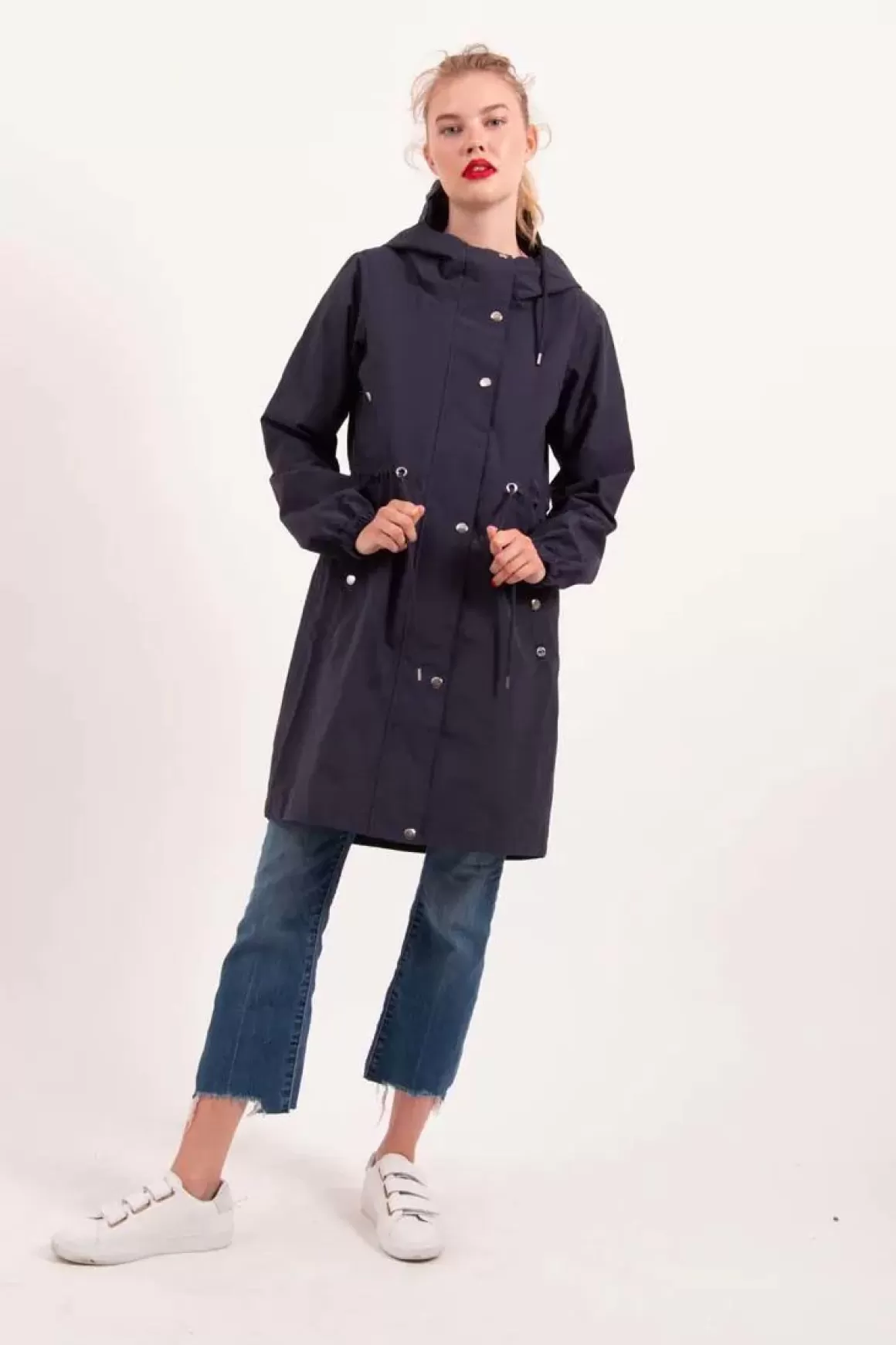 Damen Danefæ Danenora Midseason Parka Navy