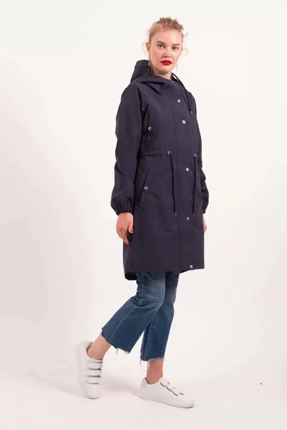 Damen Danefæ Danenora Midseason Parka Navy