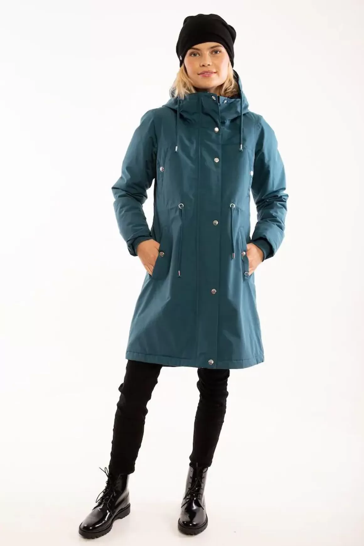 Damen Danefæ Danenora Winter Parka Dusty Blue