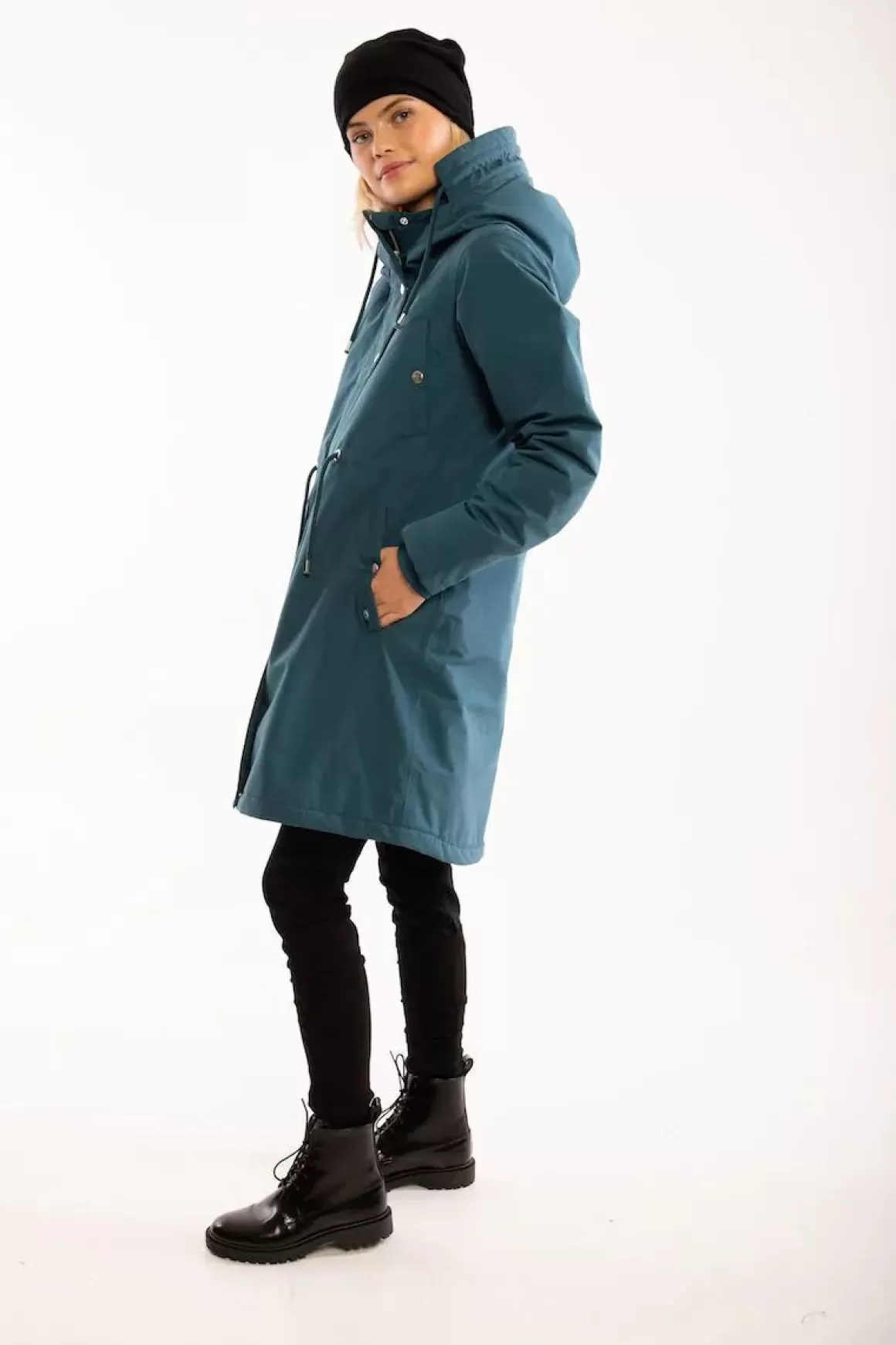 Damen Danefæ Danenora Winter Parka Dusty Blue