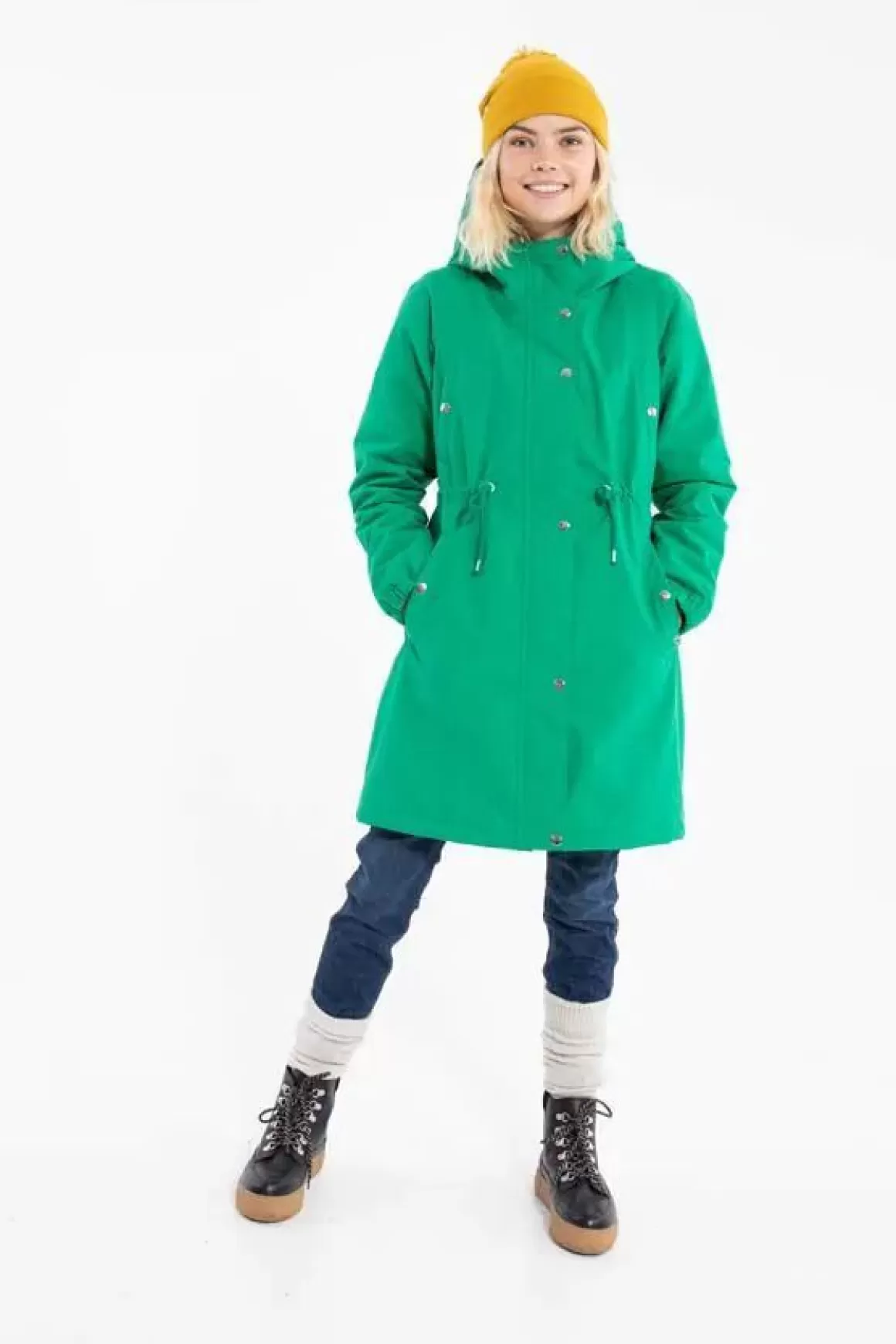 Damen Danefæ Danenora Winter Parka Green