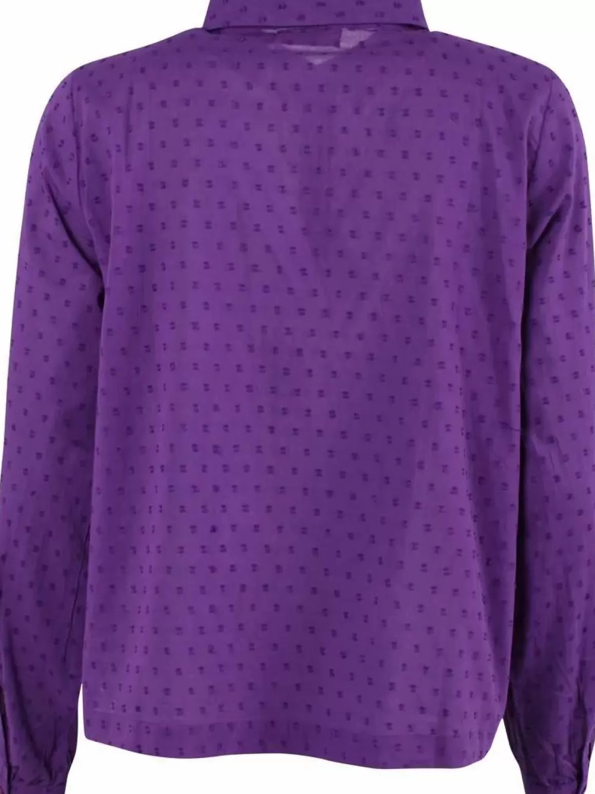 Damen Danefæ Danenovember Cotton Dot Shirt Purple